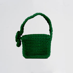 Micro Brick Bag in Green