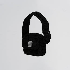 Micro Brick Bag in Black