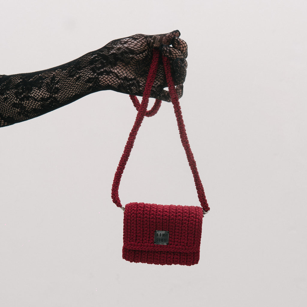 Mini Sling Pouch in Red